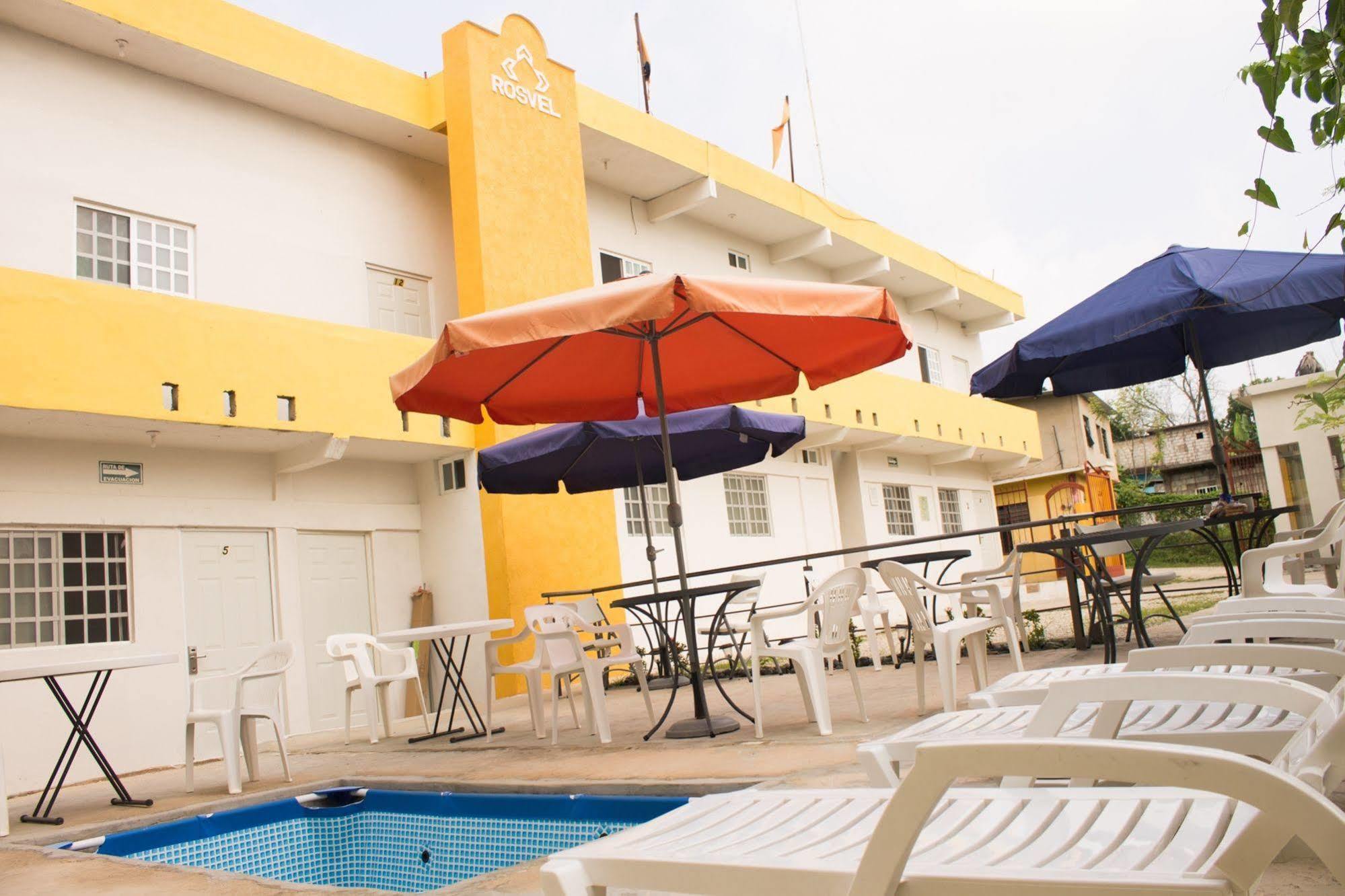 Rosvel Hotel Palenque Bagian luar foto